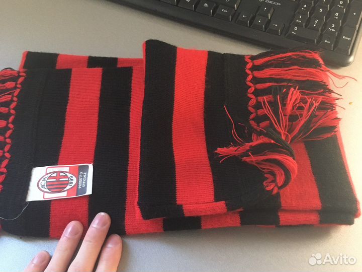 Футбольные шарф Ac Milan Оригинал, Италия
