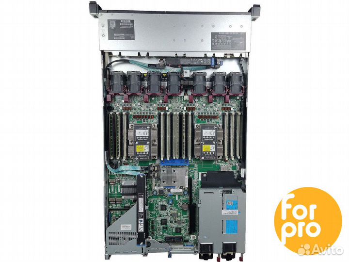 Сервер HP DL360 Gen10 8SFF E208 2x4108Silv 768GB