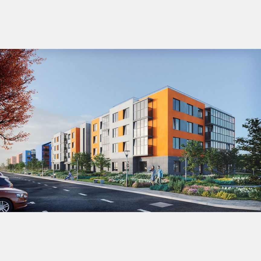 1-к. квартира, 42,1 м², 3/4 эт.