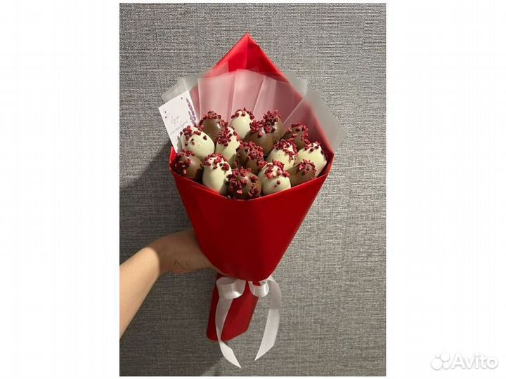 Клубника в шоколаде букеты KLN-2677
