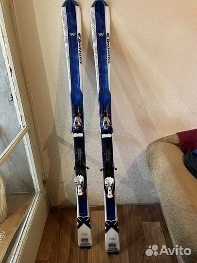 Горные оыжи + крепления Salomon X Wing Blast Skis