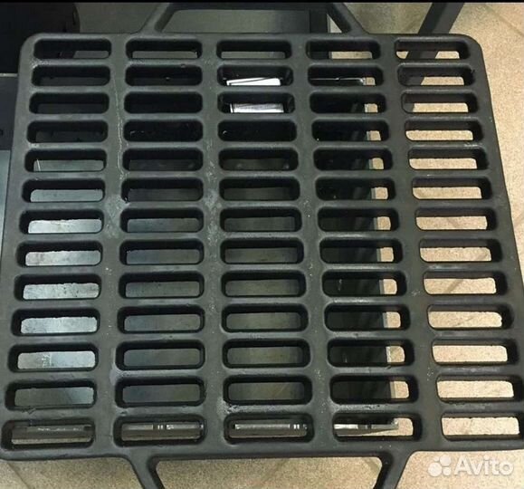 Решетка-гриль литая чугунная