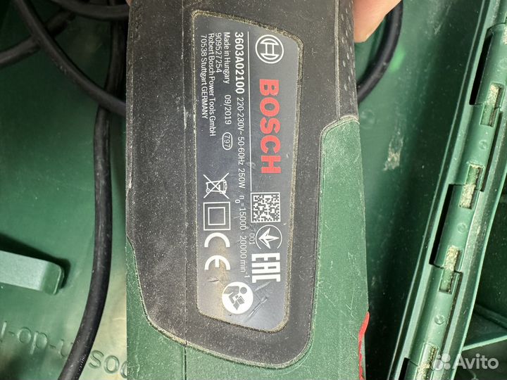Реноватор bosch pmf 250 ces