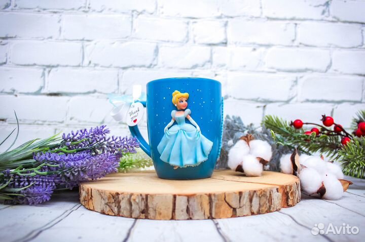 Золотая рыбка. Декор кружки на заказ