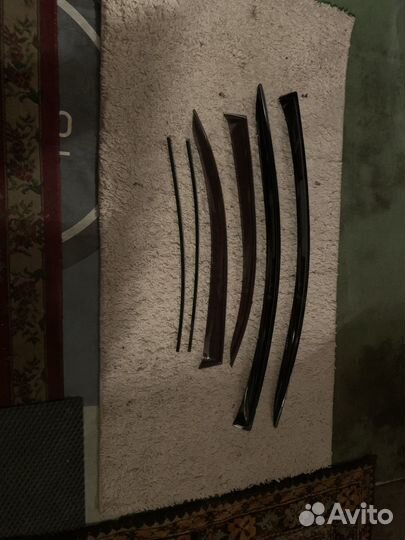 Дефлекторы-ветровики в комплекте Mitsubishi Lancer