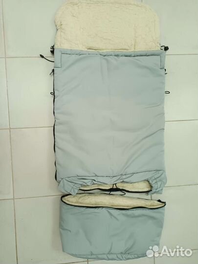 Зимний конверт в коляску