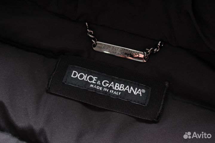 Dolce Gabbana Пуховик Футболка Оригинал Италия
