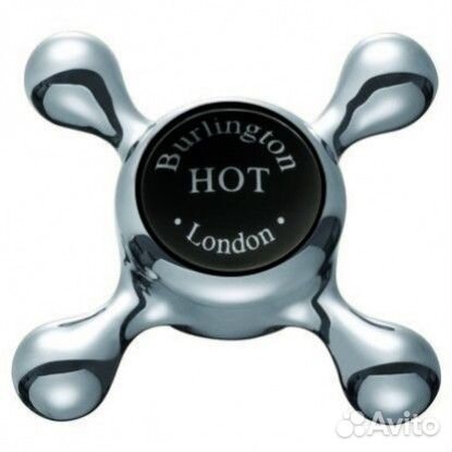 Смеситель на борт ванны Burlington Claremont Regent CLR19 BLA