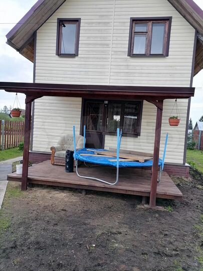 Дача 60 м² на участке 10 сот.