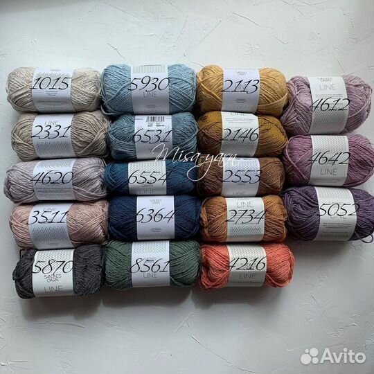 Пряжа Sandnes Garn Line
