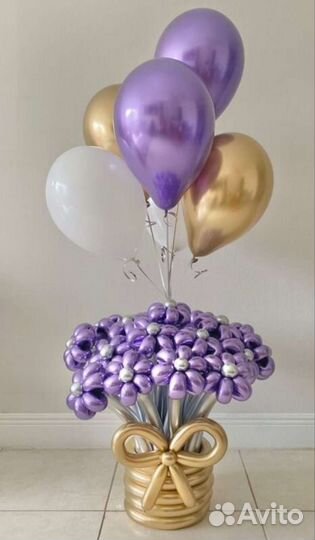 Кравтовые Букеты из воздушных шаров