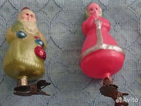 Елочные игрушки СССР