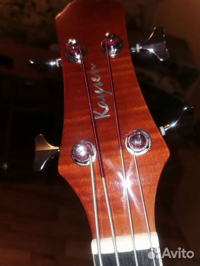 Бас гитара электро акустическая, 4 струны