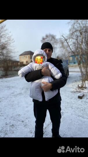 Комбинезон трансформер зимний 80