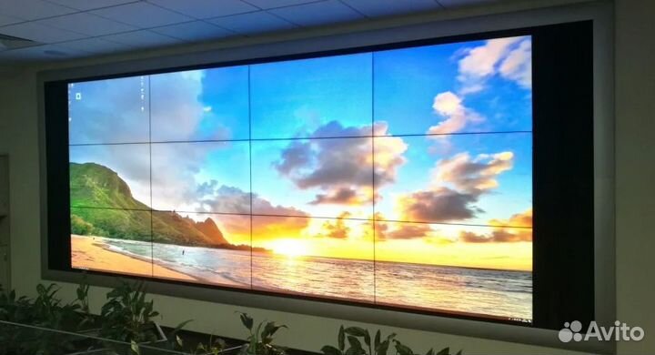 Монтаж видеостен, видеоэкранов, проекторов