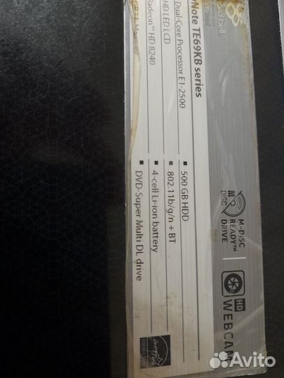 Ноутбук Packard bell Easy Note