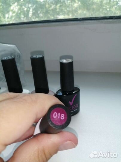 Уф лампа для ногтей и набор для маникюра