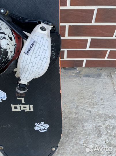 Сноуборд rossignol 160 см с креплениями Atom