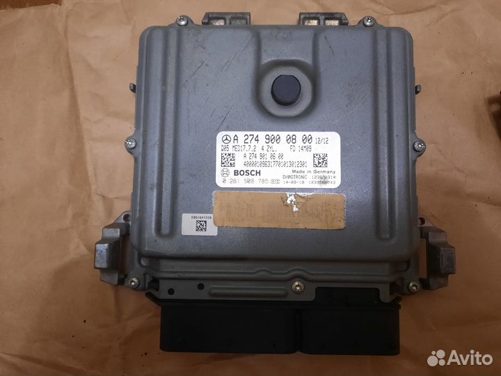 Электронный блок управления от Mercedes C180 W205