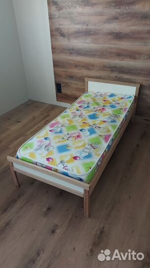 Детская кровать IKEA Sultan Lade с матрасом