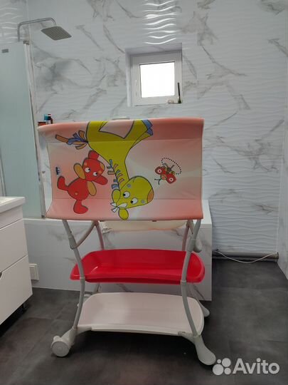 Пеленальный столик с ванночкой cam