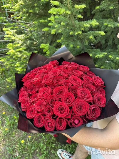 Купить высокие розы. Букеты из роз для вас