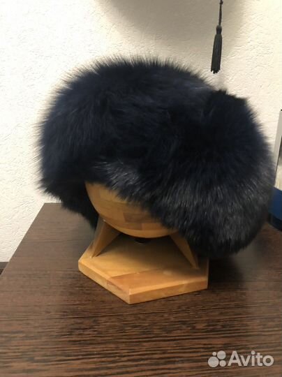 Шапка из песца женская