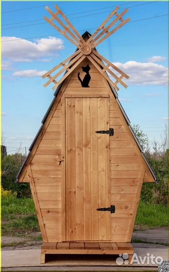 Дачный туалет с установкой DRE452