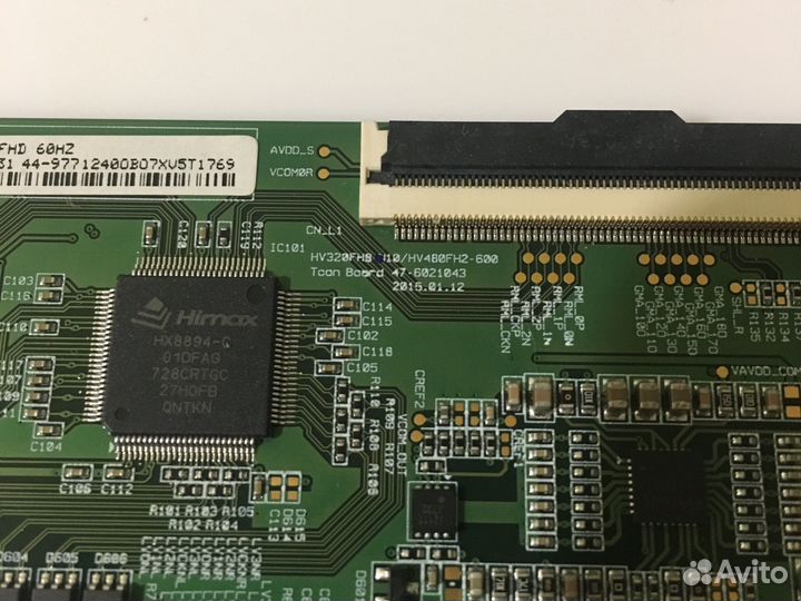 HV320FHB-N10 T-con плата