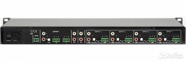 Микшер Ecler SAM412T