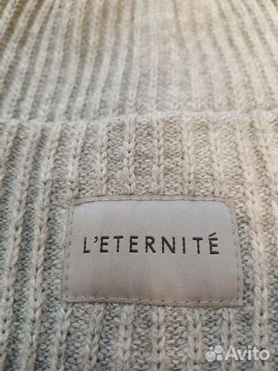 Шапка zara и H&M, меховые варежки