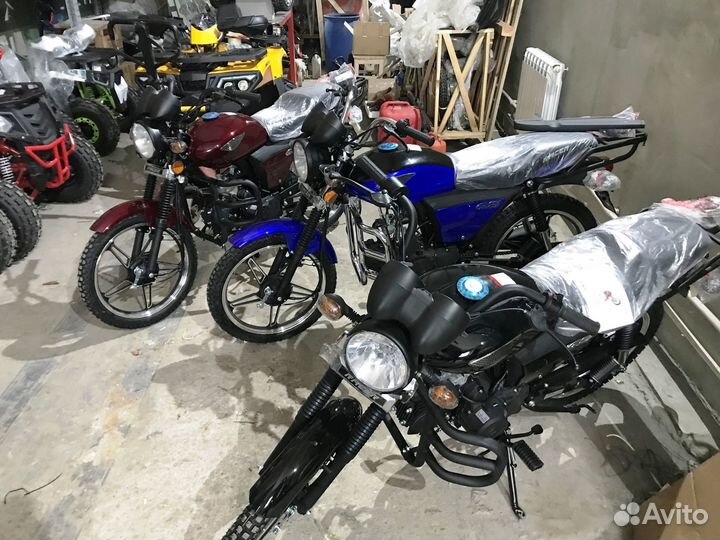 Мопед Alpha 125. Новый