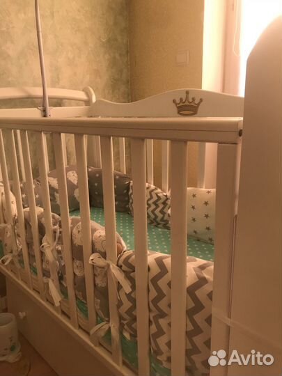 Детская кровать от 0 до 3 лет бу