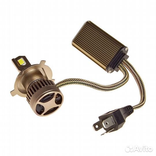 Лампа светодиодная LED Avantech H4 12V 45W, 6500К