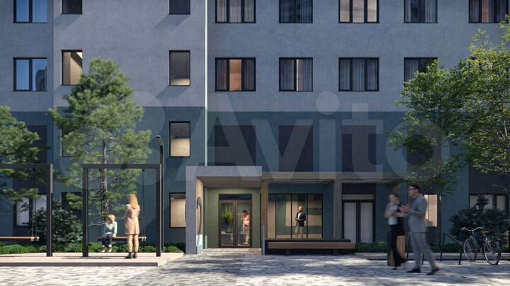 2-к. квартира, 49,3 м², 21/22 эт.