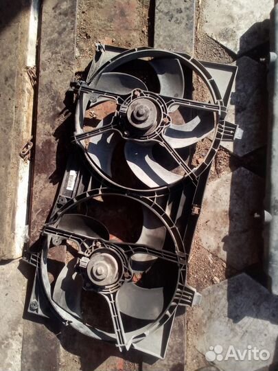 Nissan almera n16 вентиляторы