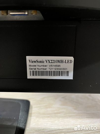 Монитор viewsonic 22