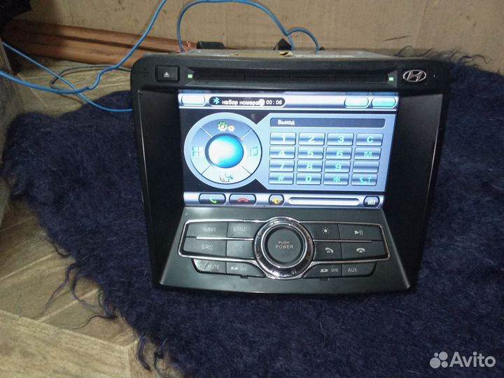Магнитола Hyundai Sonata VI YF 2009 -2014 2013