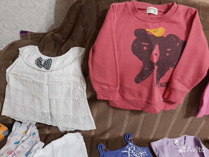 Вещи пакетом из 32шт на девочку на р.98