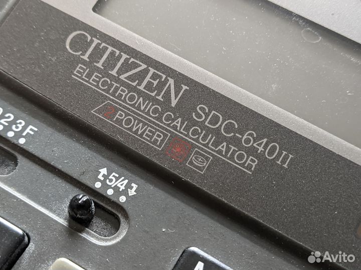 Калькулятор Citizen