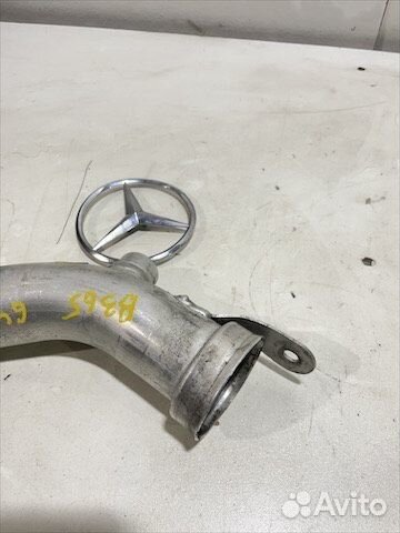 Патрубок турбины Мерседес ом 642 x166 w166