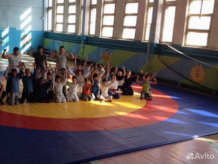 Борцовский ковер с завода