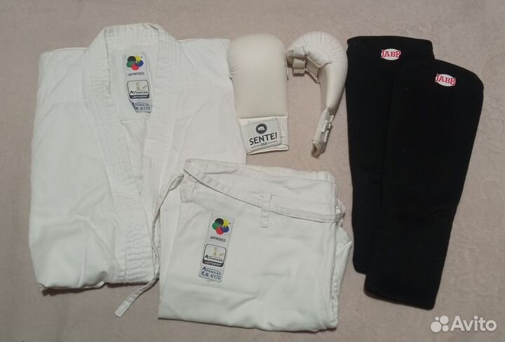 Кимоно для карате, рост 170. Весь набор