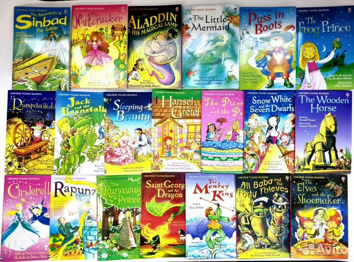 Новые детские книги на английском языке Usborne