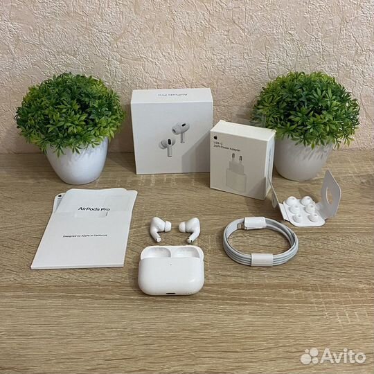 Airpods Pro 2 + блок 20 w