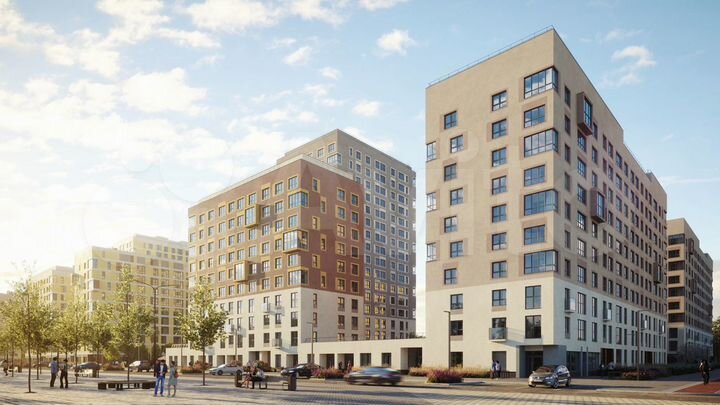 2-к. квартира, 50,2 м², 9/18 эт.