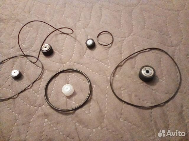 Комплект ролик / пассик к магнитофону