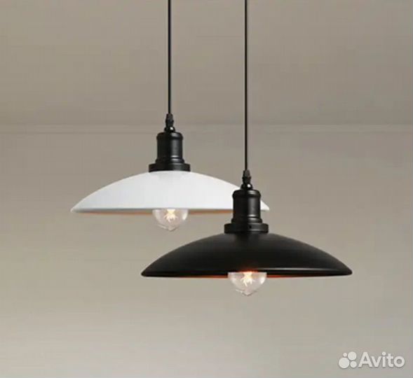 Светильники белые металл 6шт (цена за шт)