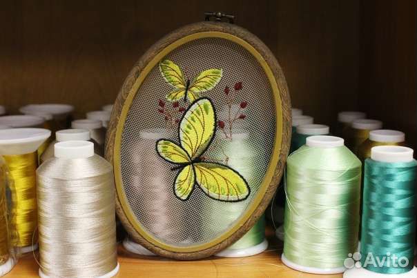 Машинная вышивка