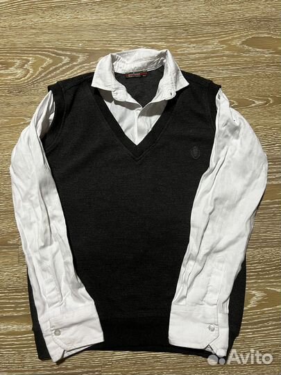 Рубашки и кардиганы на мальчика р-ры 152-164